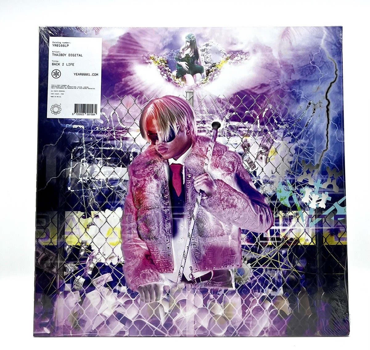 Thaiboy Digital BACK 2 LIFE PINK Colored Vinyl LP 1ST PRESSING