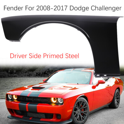 Front Driver Side Fender For 2008-2022 Dodge Challenger Primed Steel 68275471AA
