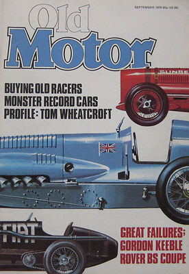 Old Motor 09/1979 featuring Gordon Keeble, LSR, Lotus, Jaguar, Triumph, Rover