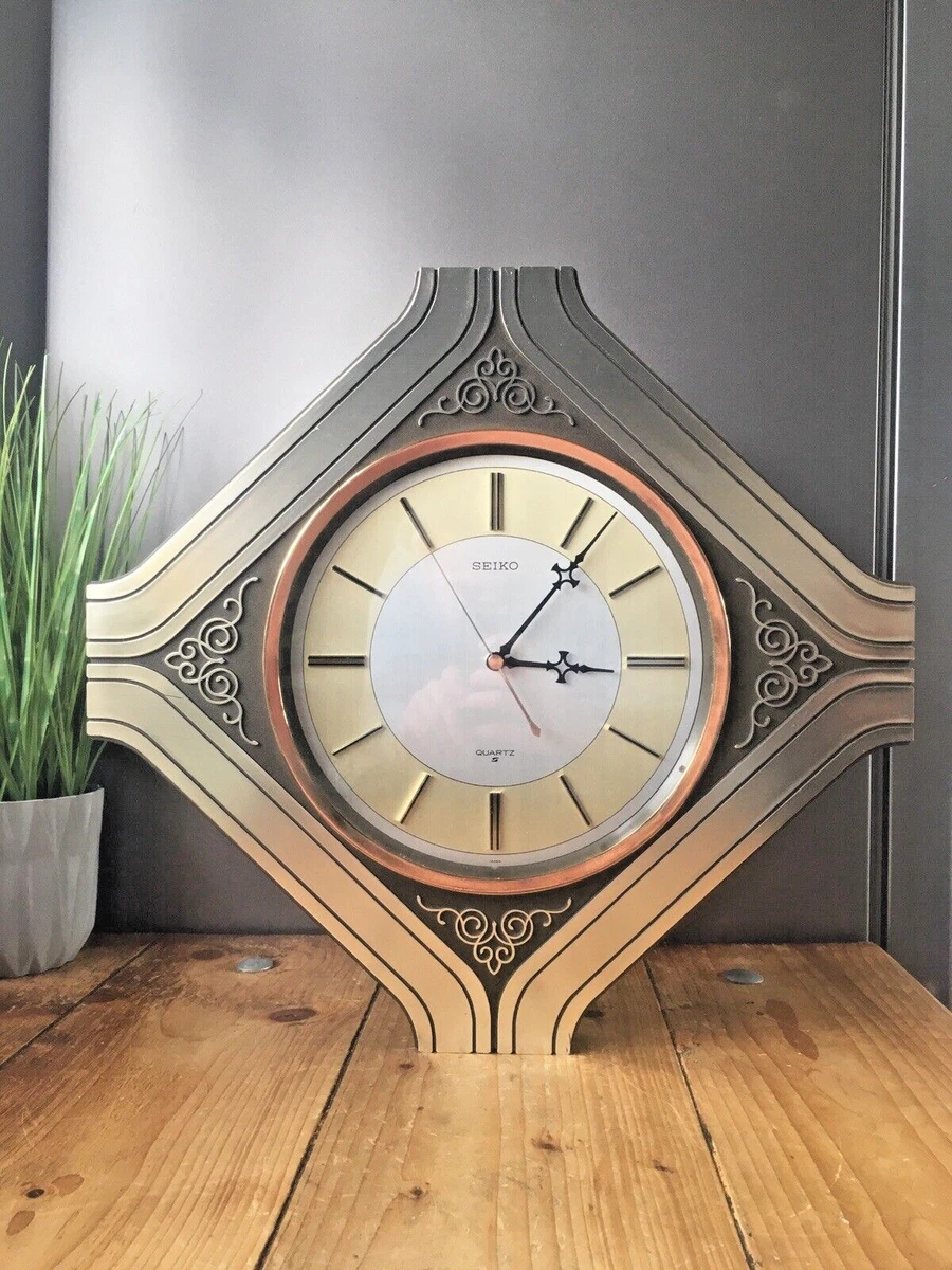 large seiko wall clock