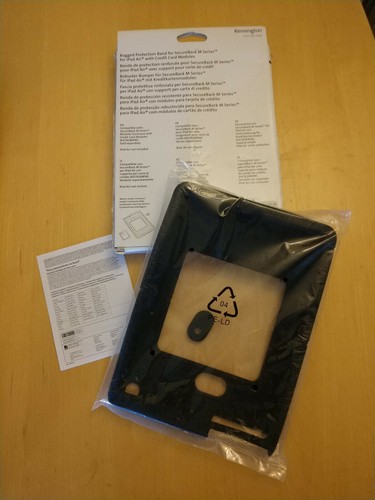 Kensington K67828WW SecureBack Cover for iPad Air, Black - Picture 2 of 8