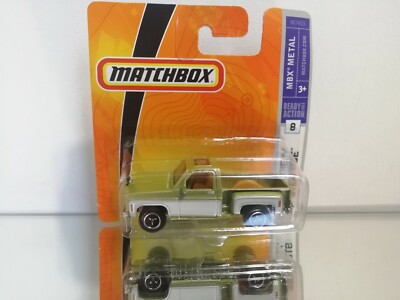 MATCHBOX 75 CHEVY STEPSIDE ON BLISTER