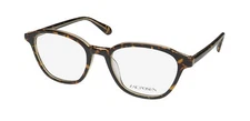 ZAC POSEN TONI PREMIUM SEGMENT SIGNATURE LOGO EXCLUSIVE EYEGLASS FRAME/EYEWEAR