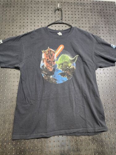 Star Wars Episode 1 The Phantom Menace 3D Promo Tshirt Size XL - 第 1/6 張圖片