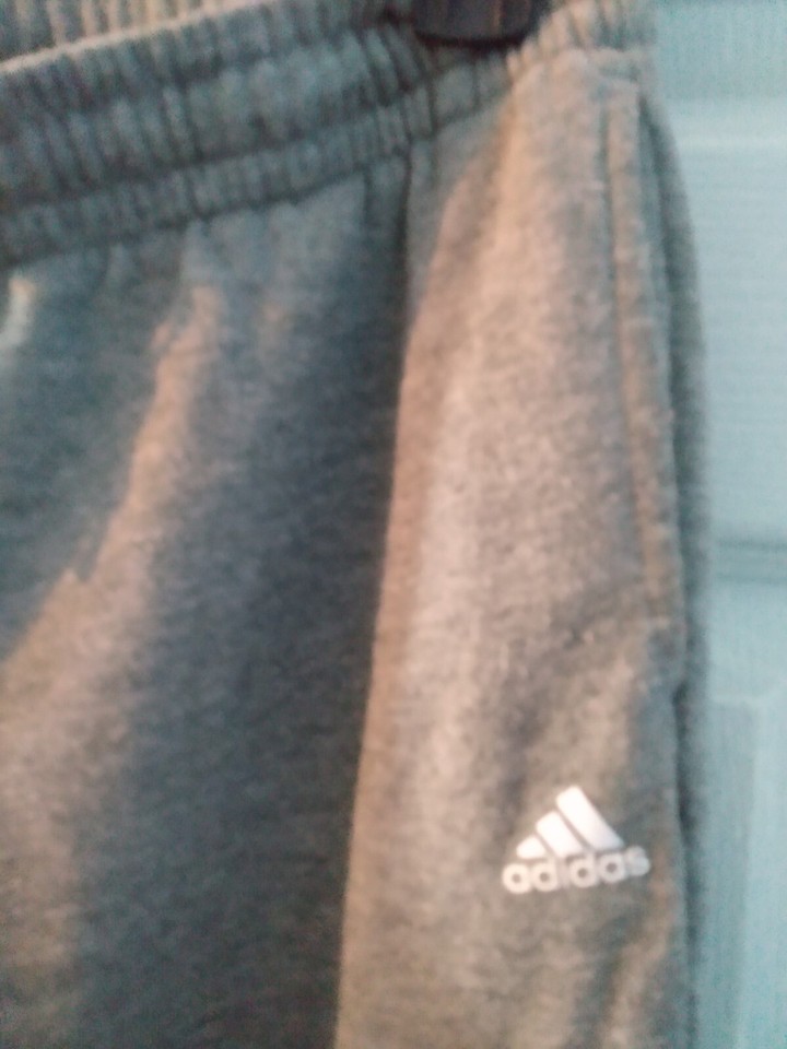 Adidas Golf Jogger Sweatpants Womens Size Small Graphic Logo Heathered