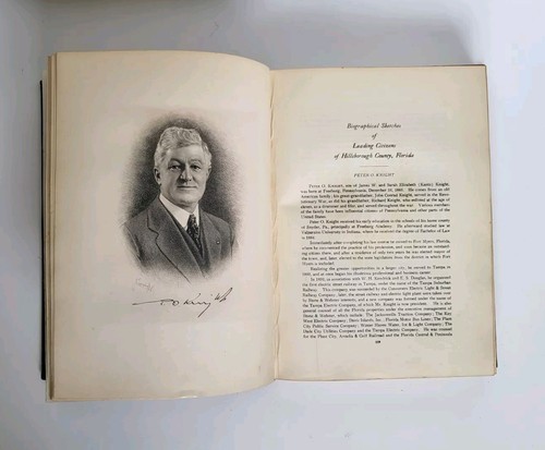 1928 Geschichte von HILLSBOROUGH COUNTY FLORIDA von ERNEST L. ROBINSON, TAMPA - Bild 9 von 17
