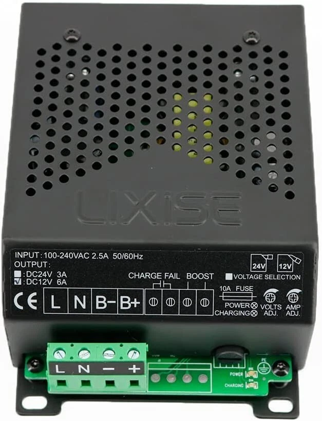 12V 6A Battery Charger Diesel Generator Automatic Battery Charger 12 Volt