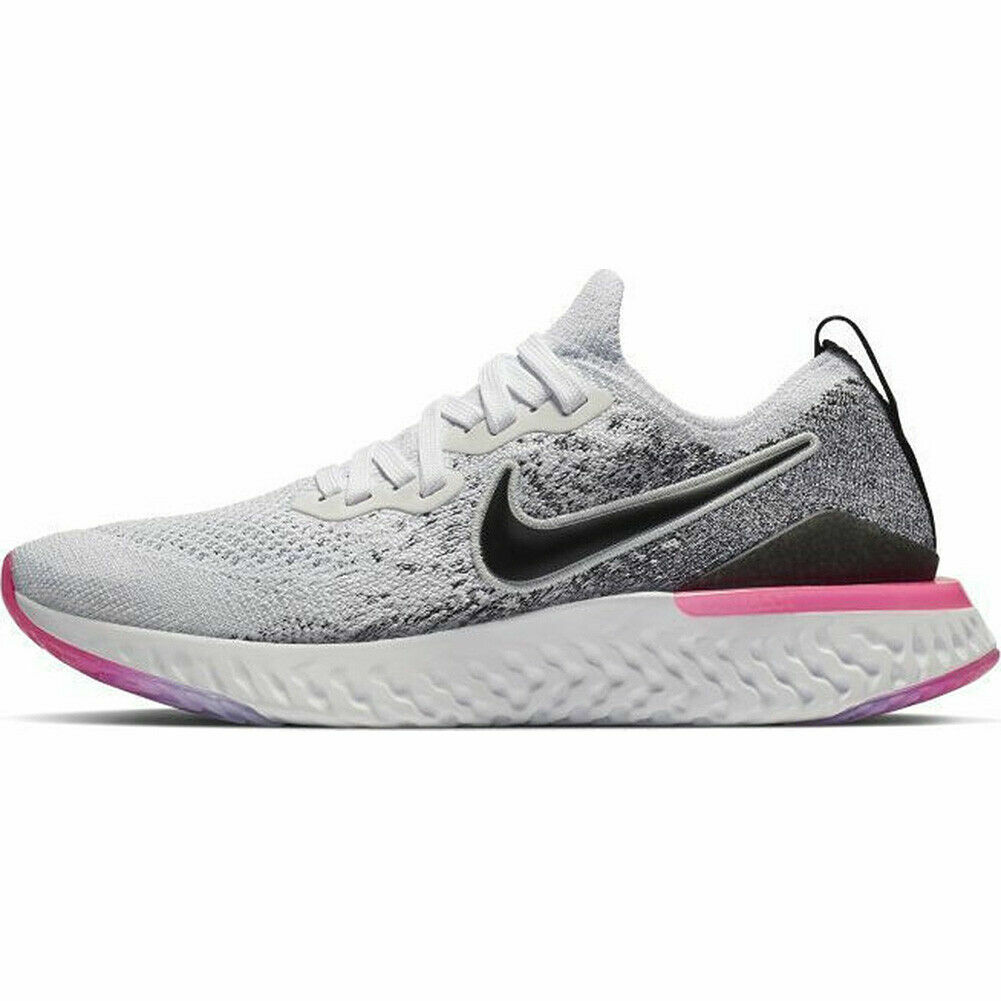 black nike epic react flyknit 2 women's
