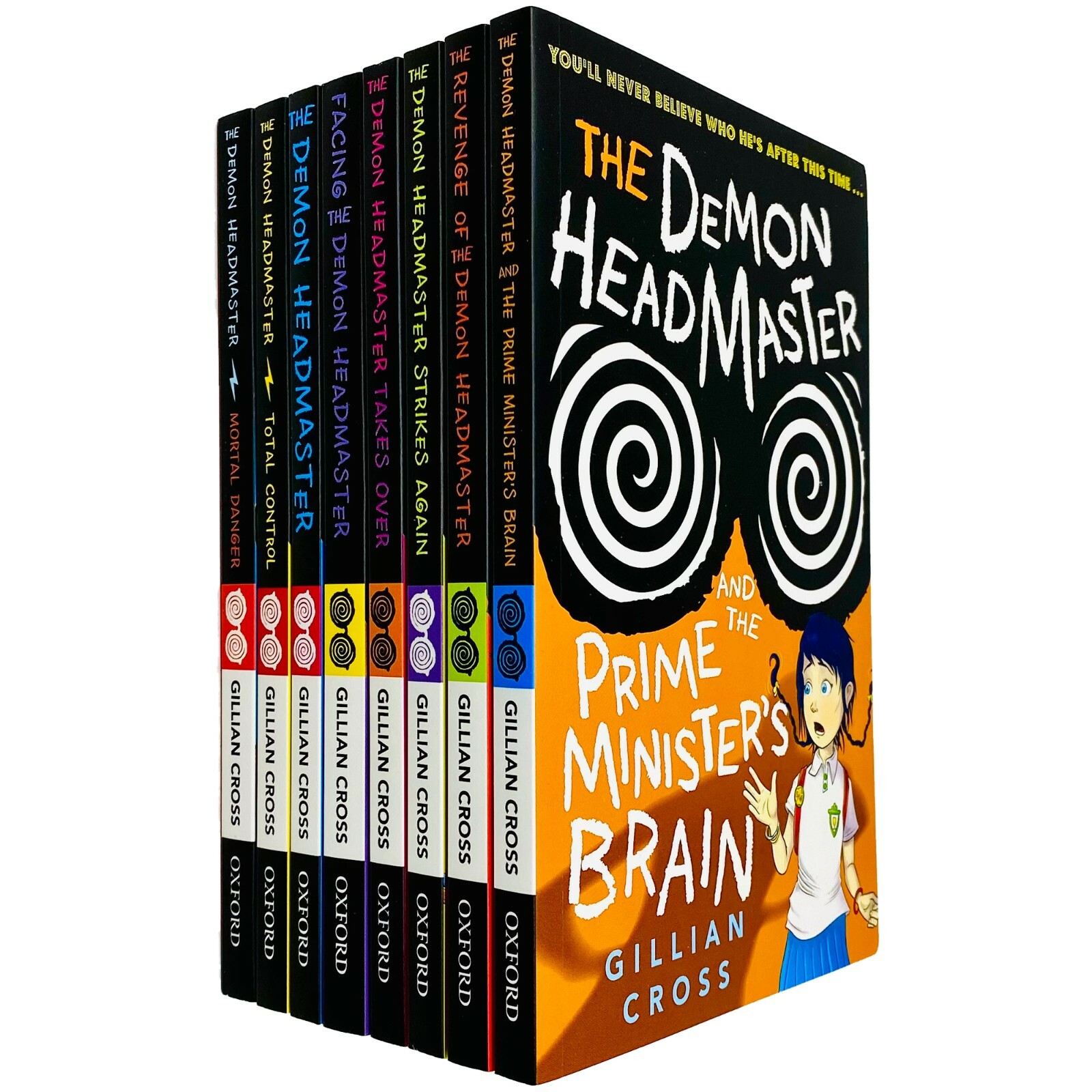 Demon Headmaster Series 8 Books Collection Set by Gillian Cross Paperback