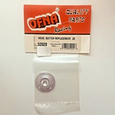 OFNA RACING REPLACEMENT HEAD BUTTON .26 NEW IN PACKAGE