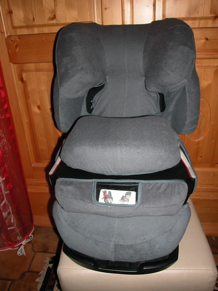 EKO Sommerbezug Schonbezug Frottee für Cybex Pallas und Pallas 2-Fix NEU dunkelgrau
