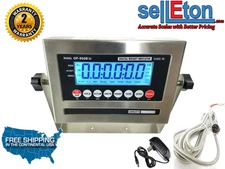Selleton SL-900b Ss Ntep Legal For Trade Stainless Steel Lcd Indicator & Cable