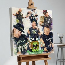 WWE RoadDogg Jesse James wrestling canvas print