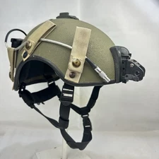 Medium Custom Gentex High Cut DH-132A SOHAH Ballistic Frag CVC Helmet Anvis