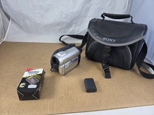Sony Handycam Camcorder DCR-DVD650 60X Zoom TESTED Read
