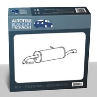 EndschalldäMpfer für Peugeot 207 1.6HDI 80KW 2/06-