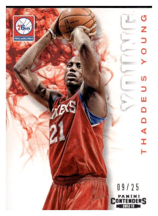 2012-13 Panini Contenders #105 Thaddeus Young Silver #/25