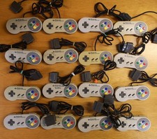 SUPER NINTENDO CONTROLLER Famicom 16x Set original Japan Konsole SFC Pads Spiele