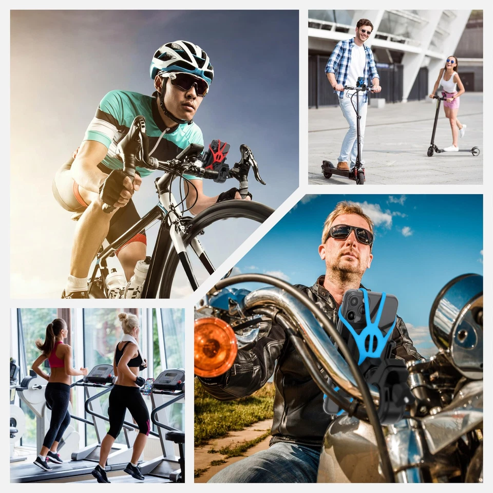 Premium Bike Phone Mount Holder | Universal Cell Phone Mount for 4"-7" Phones... - Image 3 of 4