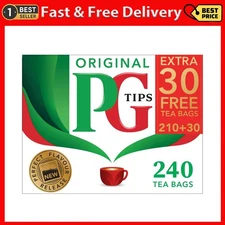 Pg Tips Black Tea Non-pyramid Tea Bags - 240 Count