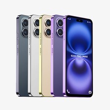 G16 Pro Max 5G Unlocked Cell Phone 128GB Smartphone Android Cheap Phone 5000mAh