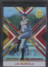 2016 Panini Elite Extra Edition J.D. BUSFIELD RC /10 Tie-Dye Die-Cut #126 BIN11