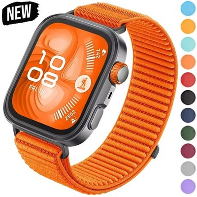 Sport Nylon Armband für Huawei Watch Fit 3 Fit 4 Fit 4 PRO Loop Smart Watch Uhr
