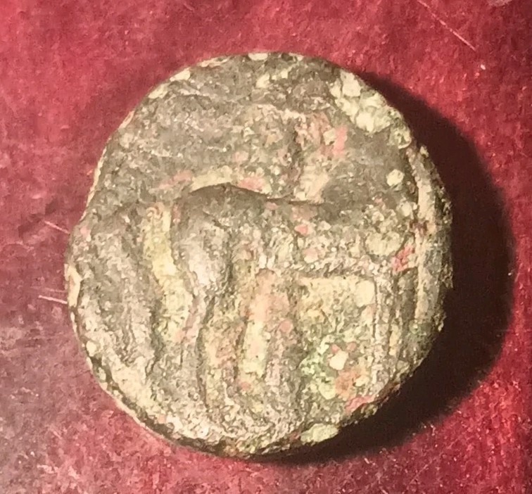 CARTHAGE 400-350 BC Wreathed head Tanit horse  & palm Ancient Greek Coin 3.57g