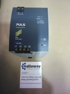PULS DIMENSION XT40.242 40A POWER SUPPLY