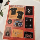 KISS Gene Simmons 1978 Solo LP w/POSTER, FORM & INNER Casablanca 1st Press VG