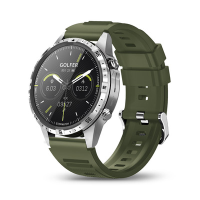 GT45 Orelux Style Smartwatch   Multisensor Uhr mit AI-Sprachsteuerung & Umwelt