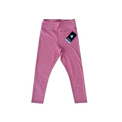 Fourlaps Womens High Waisted Heathered Coral Athletic Leggings New With Tags