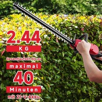 Akku Heckenschere Heckentrimmer Heckenschneider Mit Akku+LadegeräT FüR Makita