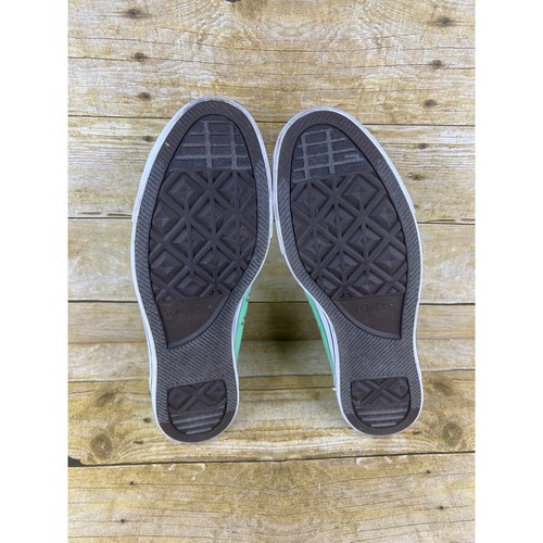 Converse Chuck Taylor All Star High Top Sneakers Green Canvas Mens 10.5 US - Picture 7 of 8