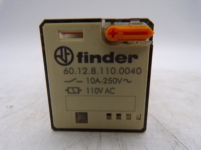 FINDER 60.13.8.110.0040 - Plug-in relay - Undecal - 3 C/O 10 A - 110