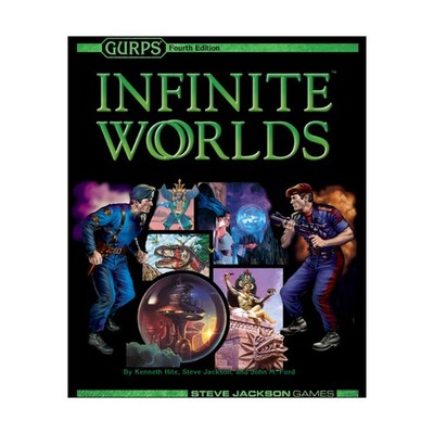 SJG GURPS 4. Auflage Unendliche Welten EX/NM