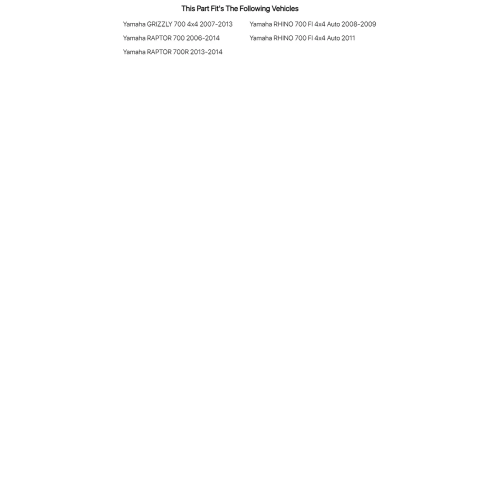 Wiseco Piston Kit  For Yamaha RHINO 700 FI 4x4 Auto 2008-2009,2011 - Image 4 of 4