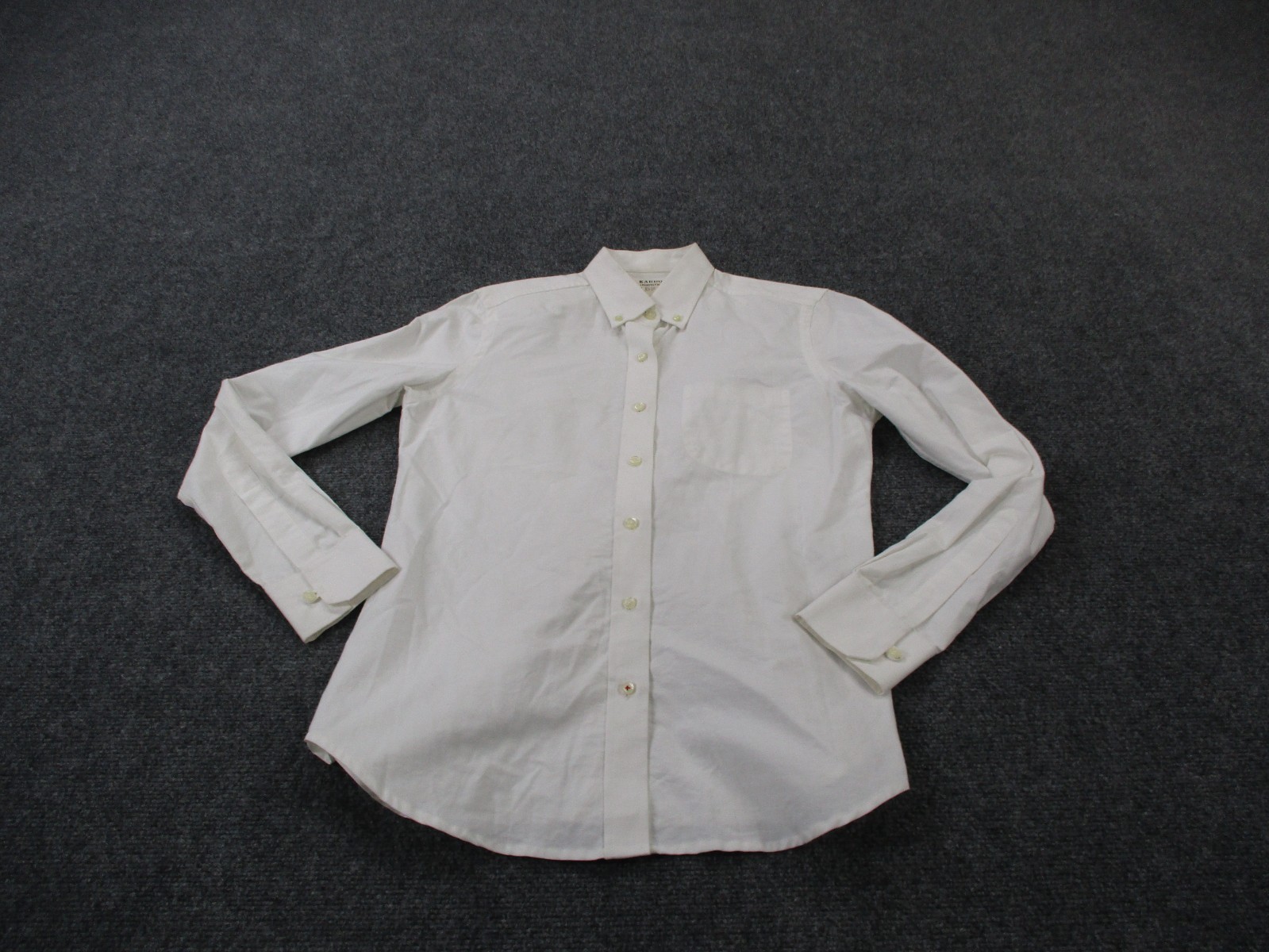 Kardo x Wildfang Shirt Mens S White Oxford Business Dress Classic Casual Work