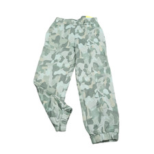 Girls Fleece Joggers - All in Motion Printed Moss Green Size X-Small 4/5