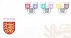 2017 Jersey Crest of Jersey Definitive Issues First Day Cover