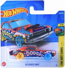 Hot Wheels 1968 Dodge Dart | Mattel Tuning Fahrzeug bunt | 63/250 HCW96 2022