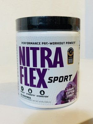 Nitraflex Sport Grape Cotton Candy Pre-Workout Powder 10.59 oz