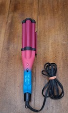 Bed Head TIGI Mess-Behave Deep Wave Hair Curl Styler In Pink And Teal