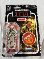 Star Wars Return of the Jedi  Han Solo  Endor   Retro Collection  Action Figure