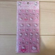 Tile Sticker Sanrio Hello Kitty Leopard Pattern Pink