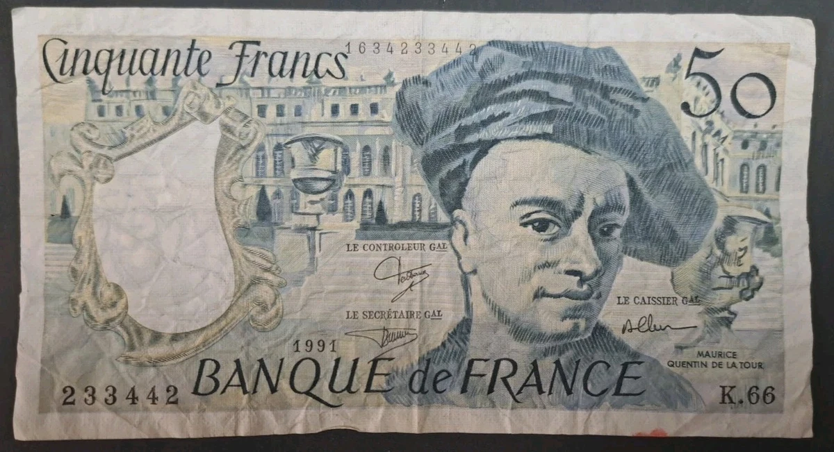 ★未使用 1991年 フランス紙幣 ヴィンテージ アンティーク franc 14 1991 Banknote French Paper Money for sale | eBay