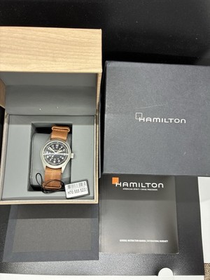 [MINT] Hamilton Khaki Field Men's Mechanical Manual Watch 38mm H694390