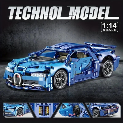 Bugatti Chiron Sportwagen Racing Building Set | 1:14 | +1352pcs | Technic