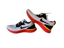 Nike Epic React Flyknit Bright Crimson/Volt Pre-Owned - Big Kids 4.5/Women's 6