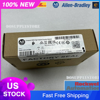 New Factory Sealed AB 5069-HSC2XOB4 Compact I/O 5000 High Speed Counter Module